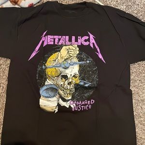 Metalica Damaged Justice T shirt